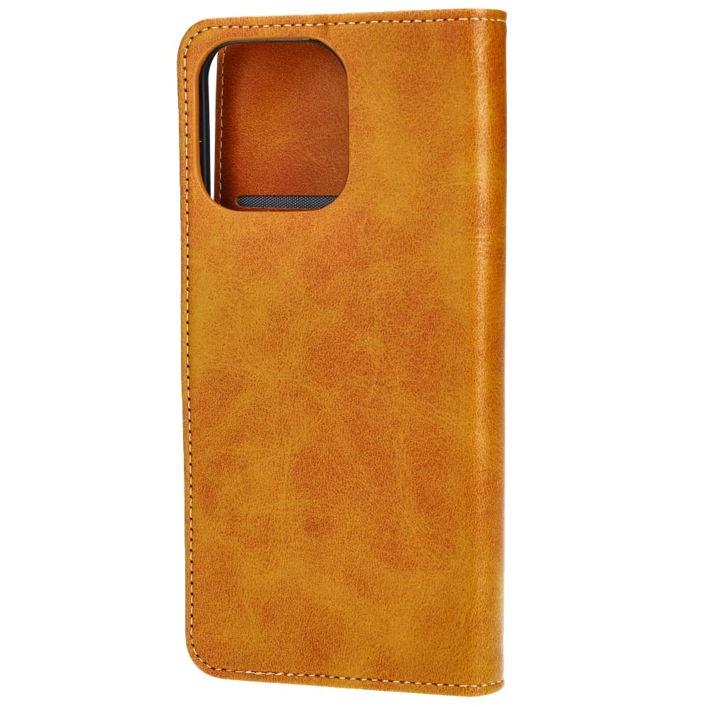 Etui z klapką Bizon Case Pocket do Apple iPhone 15 Pro Max brązowe