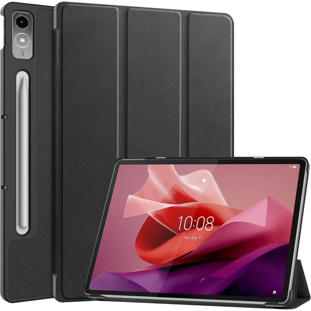 Etui Bizon Case Tab Croc do Lenovo Tab P12 12.7 TB 370 czarne