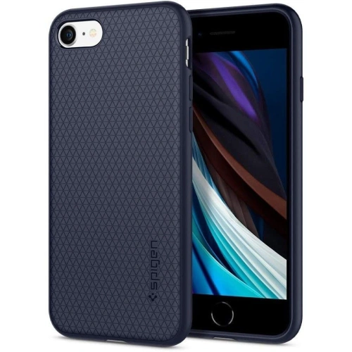 Kup Etui Spigen Liquid Air Apple iPhone SE 2022/SE 2020/8/7 Éjféli Kék - SPN1056BLU - {ean13} - Sklep Home Screen