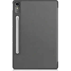 Etui Bizon Case Tab Croc do Lenovo Tab P12 12.7 TB 370 szare