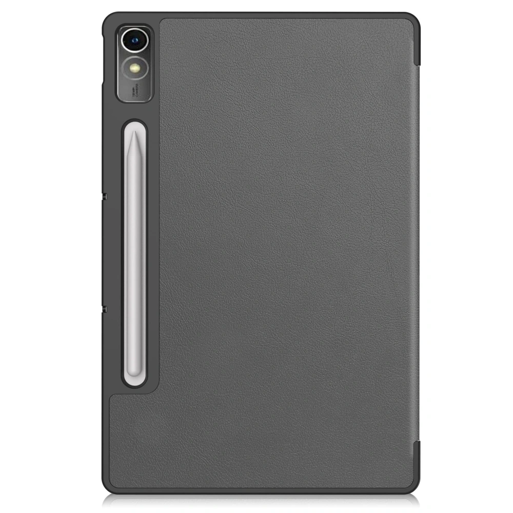 Etui Bizon Case Tab Croc do Lenovo Tab P12 12.7 TB 370 szare