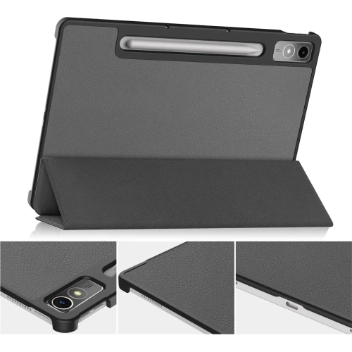 Kup Bizon Case Tab Croc Lenovo Tab P12 12,7 TB 370 grau - BIZ3674 - {ean13} - Sklep Home Screen