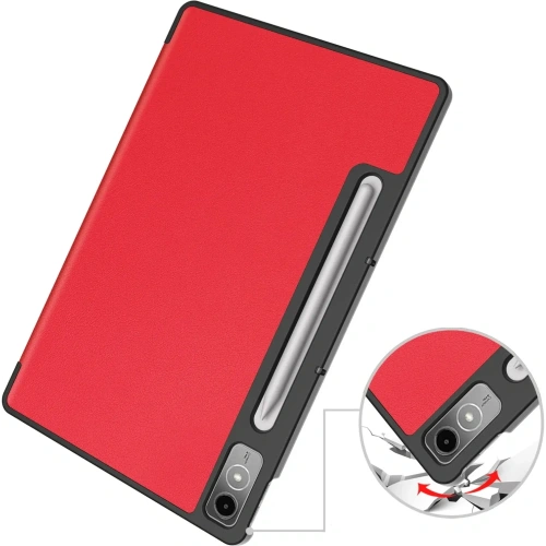 Kup Bizon Case Tab Croc Lenovo Tab P12 12.7 TB 370 piros - BIZ3675 - {ean13} - Sklep Home Screen