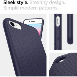Etui Spigen Liquid Air Apple iPhone SE 2022/SE 2020/8/7 Midnight Blue