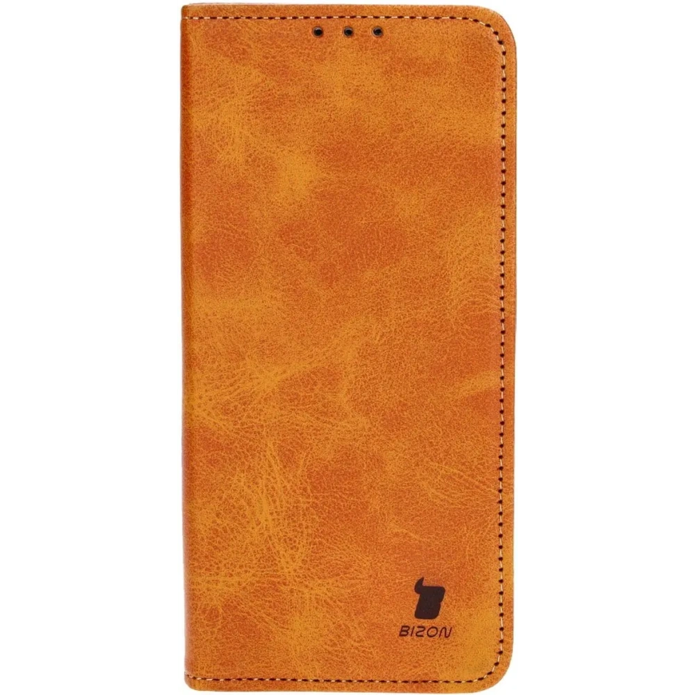 Etui z klapką Bizon Case Pocket Pro do Realme 11 Pro / 11 Pro+ brązowe
