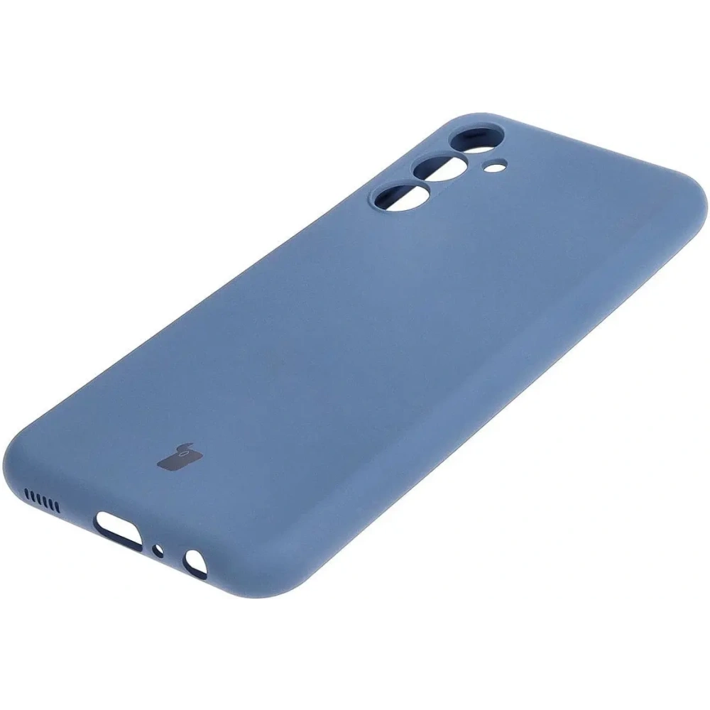 Etui Bizon Case Silicone do Samsung Galaxy M34 5G granatowe