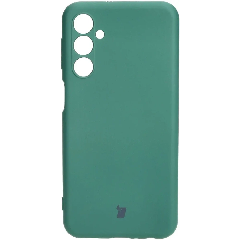 Etui Bizon Case Silicone do Samsung Galaxy M34 5G ciemnozielone