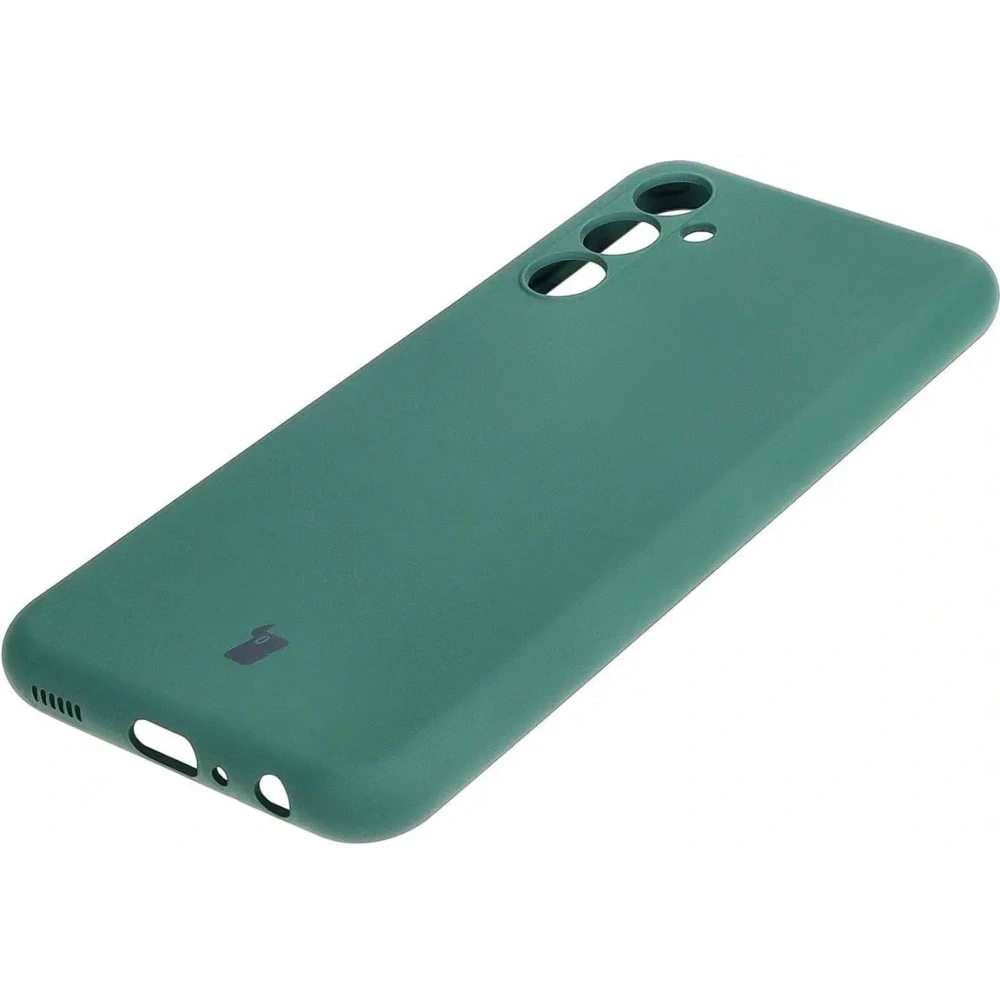 Etui Bizon Case Silicone do Samsung Galaxy M34 5G ciemnozielone