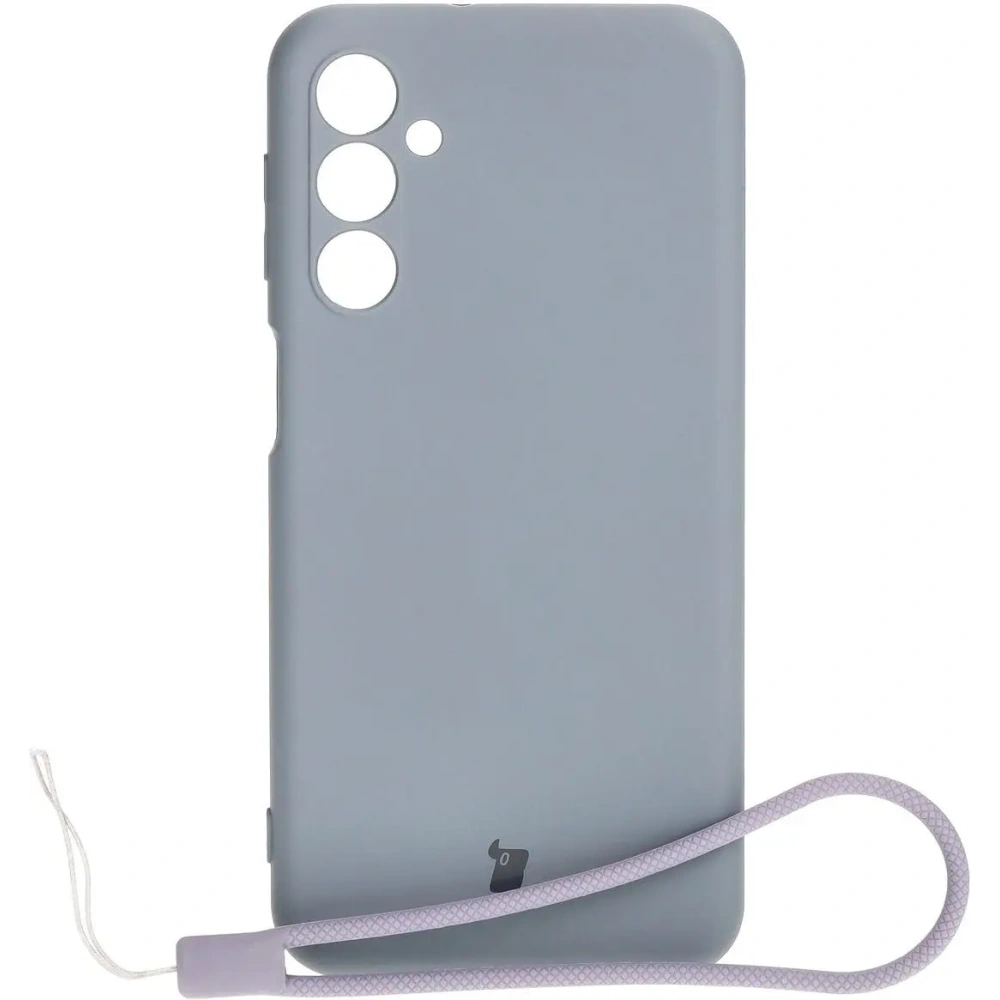 Etui Bizon Case Silicone do Samsung Galaxy M34 5G szare