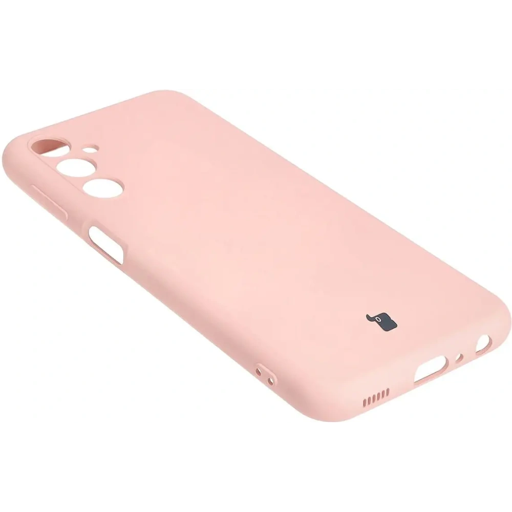 Etui Bizon Case Silicone do Samsung Galaxy M34 5G jasnoróżowe