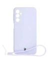 Etui Bizon Case Silicone do Samsung Galaxy M34 5G jasnofialové
