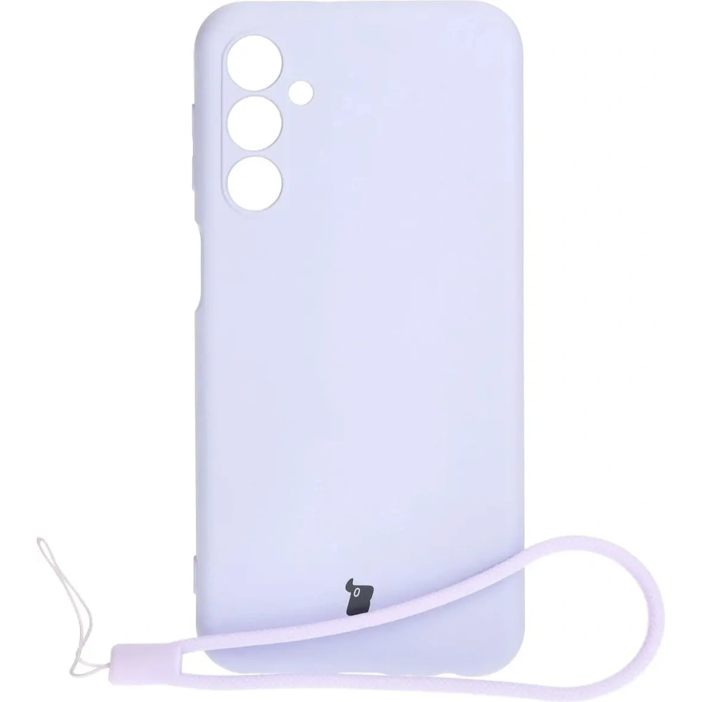 Etui Bizon Case Silicone do Samsung Galaxy M34 5G jasnofioletowe
