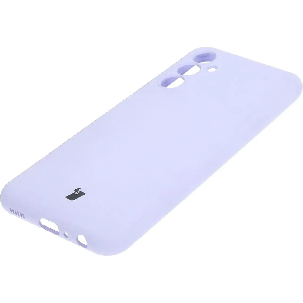 Etui Bizon Case Silicone do Samsung Galaxy M34 5G jasnofioletowe