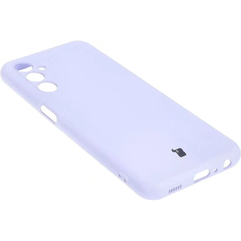 Etui Bizon Case Silicone do Samsung Galaxy M34 5G jasnofioletowe