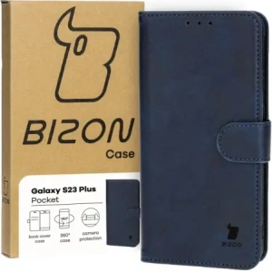 Kup Bizon Case Pocket Samsung Galaxy S23 Plus albastru închis - BIZ3691 - {ean13} - Sklep Home Screen