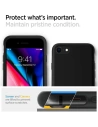 Kup Spigen Apple Tasche Liquid Crystal iPhone SE 2022/SE 2020/8/7 Mattschwarz - SPN1057BLK - {ean13} - Sklep Home Screen