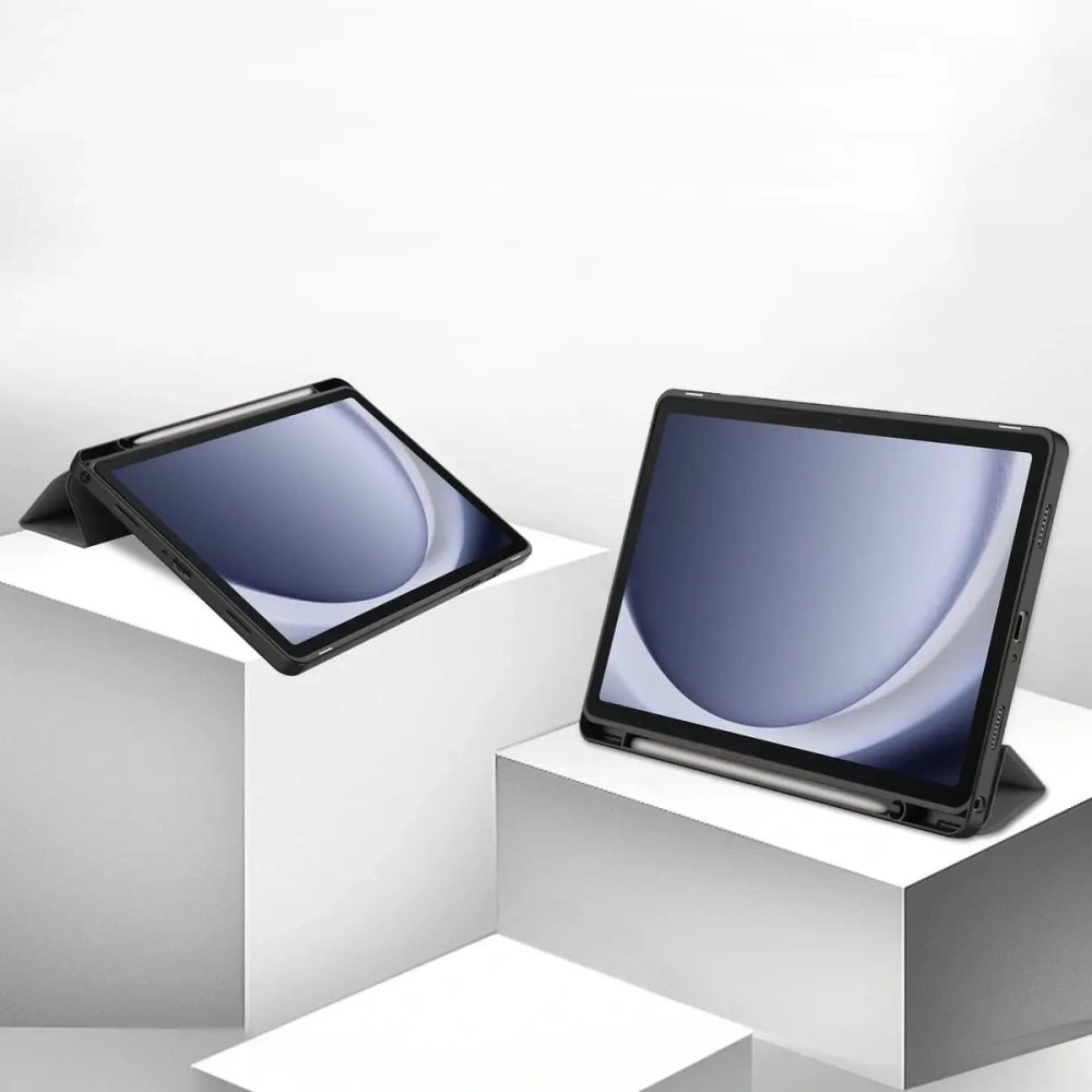 Etui Bizon Case Tab Lizard do Samsung Galaxy Tab A9 Plus szare