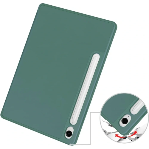 Kup Etui Bizon Case Tab Lizard do Samsung Galaxy Tab S9 / S9 FE tmavě zelené - BIZ3697 - {ean13} - Sklep Home Screen