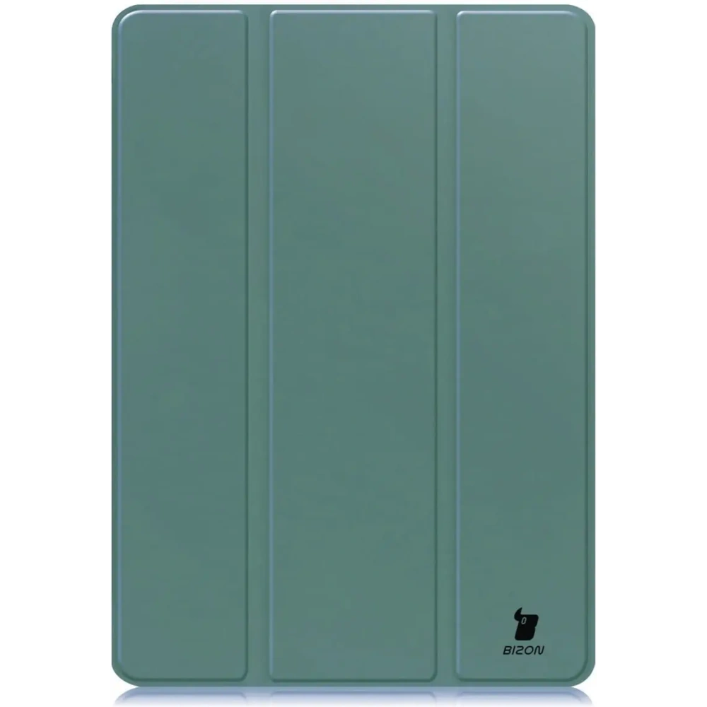 Etui Bizon Case Tab Lizard do Samsung Galaxy Tab S9 / S9 FE ciemnozielone