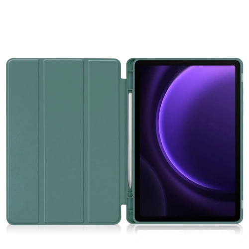 Kup Etui Bizon Case Tab Lizard do Samsung Galaxy Tab S9 / S9 FE tmavě zelené - BIZ3697 - {ean13} - Sklep Home Screen