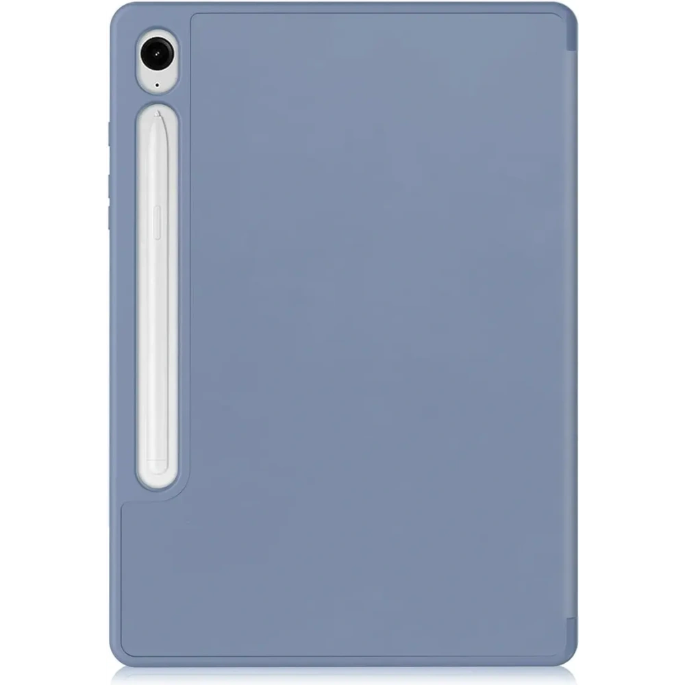 Etui Bizon Case Tab Lizard do Samsung Galaxy Tab S9 / S9 FE lawendowe