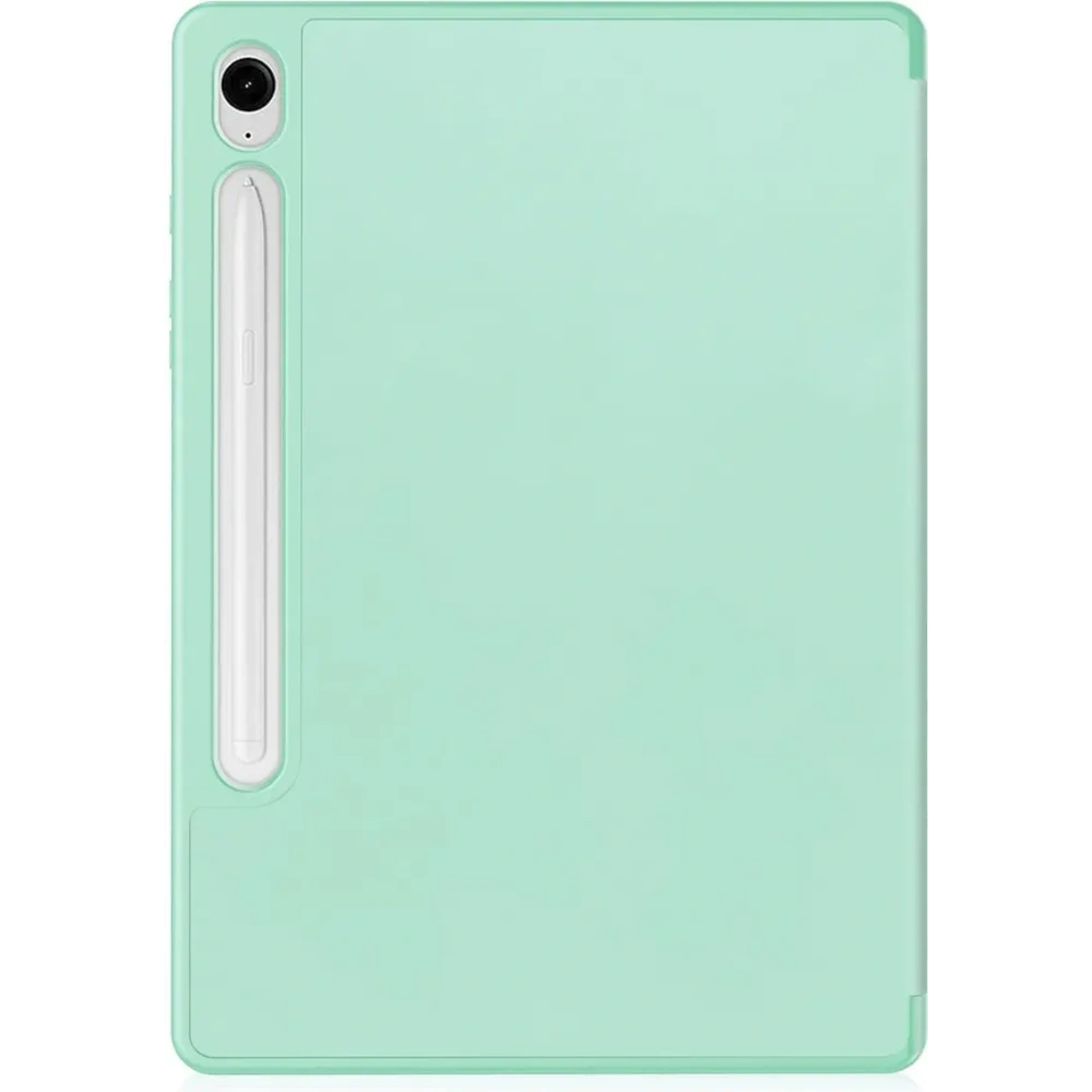 Etui Bizon Case Tab Lizard do Samsung Galaxy Tab S9 / S9 FE miętowe