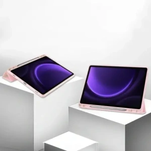Kup Etui Bizon Case Tab Lizard do Samsung Galaxy Tab S9 / S9 FE różowe - BIZ3700 - {ean13} - Sklep Home Screen