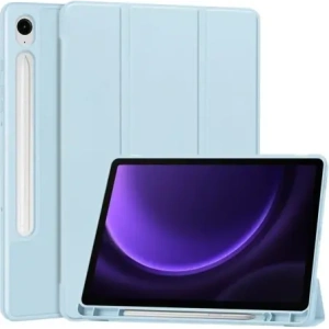 Kup Etui Bizon Case Tab Lizard do Samsung Galaxy Tab S9 / S9 FE błękitne - BIZ3701 - {ean13} - Sklep Home Screen