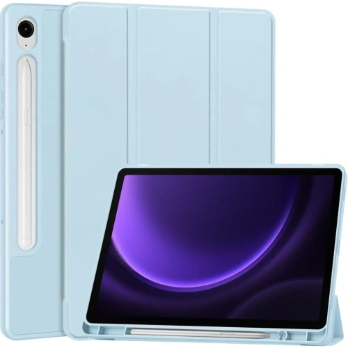 Kup Etui Bizon Case Tab Lizard do Samsung Galaxy Tab S9 / S9 FE modré - BIZ3701 - {ean13} - Sklep Home Screen