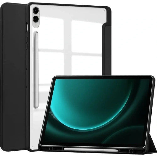 Kup Bizon Case Tab Átlátszó Matt Samsung Galaxy Tab S9 FE Plus fekete - BIZ3702 - {ean13} - Sklep Home Screen