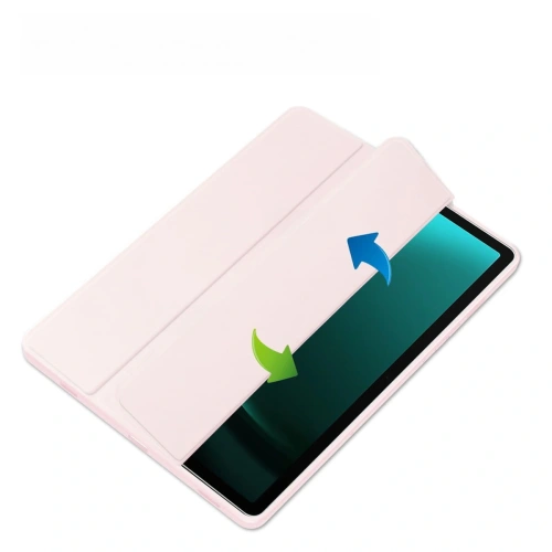 Kup Etui Bizon Case Tab Clear Matt do Samsung Galaxy Tab S9 FE Plus jasnoróżowe - BIZ3704 - {ean13} - Sklep Home Screen