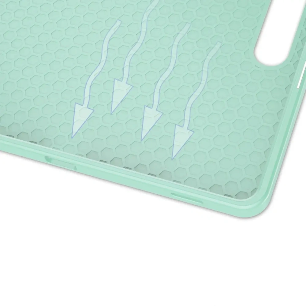 Etui Bizon Case Tab Lizard do Samsung Galaxy Tab S9 FE Plus miętowe