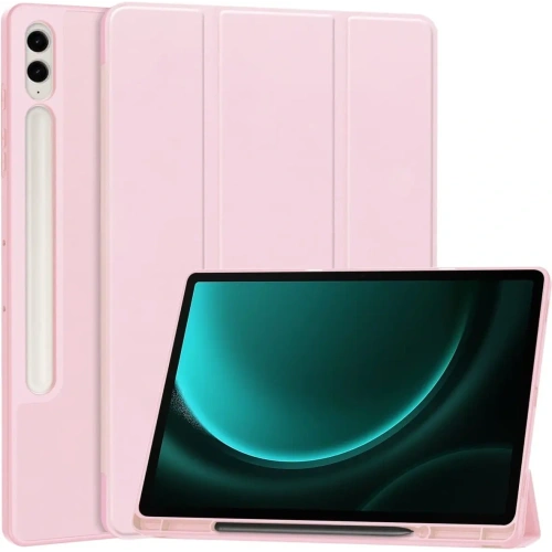 Kup Etui Bizon Case Tab Lizard do Samsung Galaxy Tab S9 FE Plus różowe - BIZ3707 - {ean13} - Sklep Home Screen