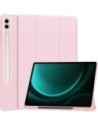 Etui Bizon Case Tab Lizard do Samsung Galaxy Tab S9 FE Plus růžové