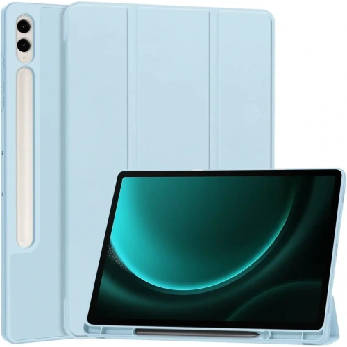 Kup Etui Bizon Case Tab Lizard do Samsung Galaxy Tab S9 FE Plus błękitne - BIZ3708 - {ean13} - Sklep Home Screen