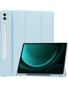 Etui Bizon Case Tab Lizard do Samsung Galaxy Tab S9 FE Plus modré