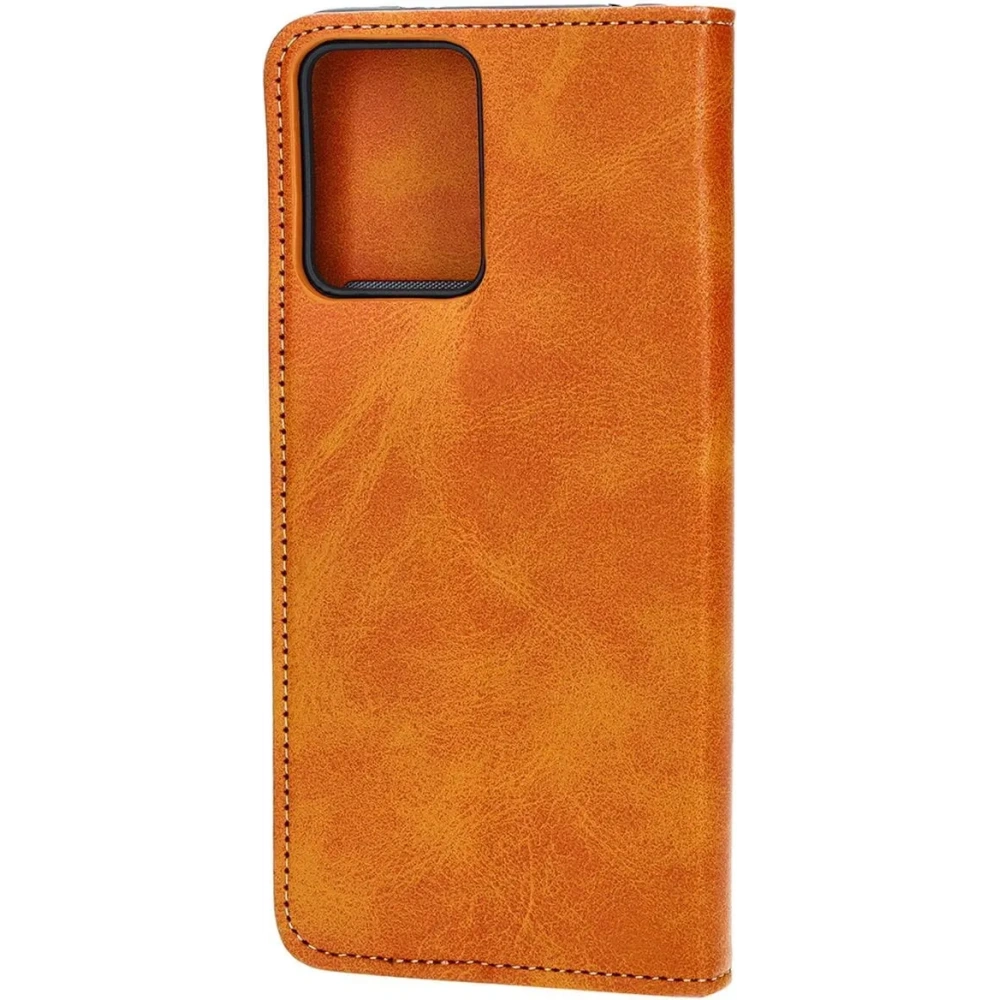 Etui z klapką Bizon Case Pocket Pro do Xiaomi Redmi Note 12 5G / Xiaomi Poco X5 brązowe