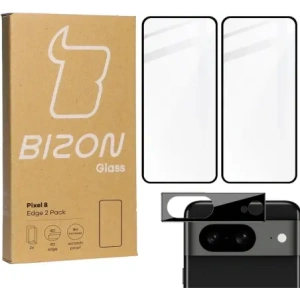 Kup BIZON Edge 2x sticlă pentru ecran + sticlă pentru cameră Pixel 8 - BIZ3710 - {ean13} - Sklep Home Screen