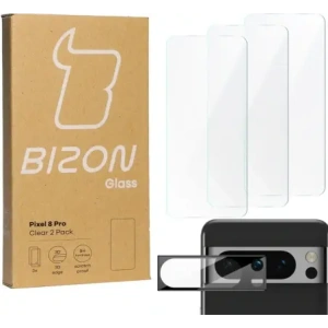 Buy BIZON Clear 3x screen glass + camera glass Pixel 8 Pro - BIZ3711 - {ean13} - Home Screen Store Europe