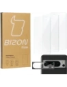 BIZON Clear 3x sticlă de ecran + sticlă pentru cameră Pixel 8 Pro