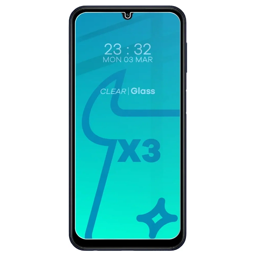 3x Szkło na ekran + szkło na aparat BIZON Clear do Samsung Galaxy M34 5G