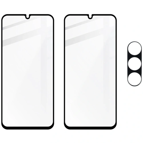 Kup BIZON Edge 2x képernyő üveg + kamera üveg Samsung Galaxy M34 5G - BIZ3714 - {ean13} - Sklep Home Screen