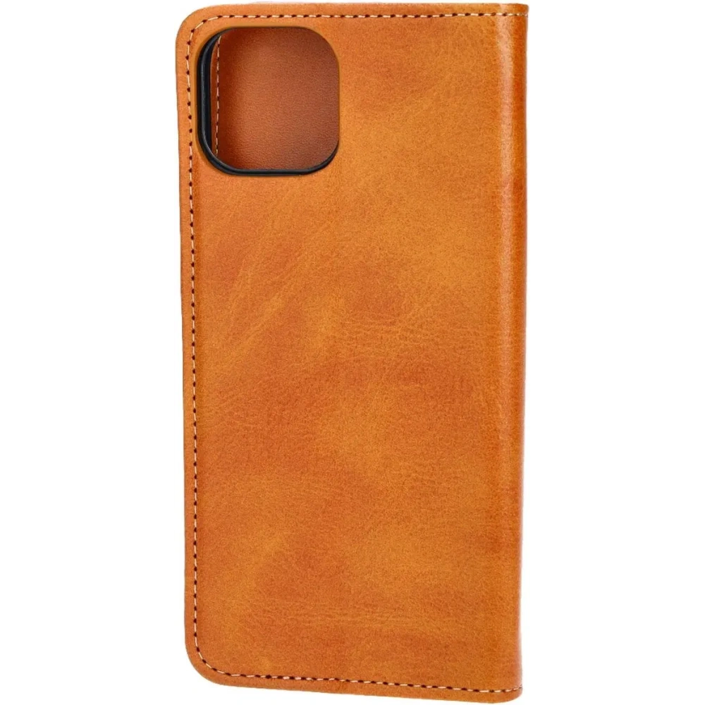 Etui z klapką Bizon Case Pocket Pro do Apple iPhone 14 brązowe