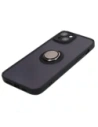 Kup Etui s úchytem na prst Bizon Case Hybrid Ring pro Apple iPhone 15 Plus kouřové s černým rámečkem - BIZ3724 - {ean13} - Sklep Home Screen