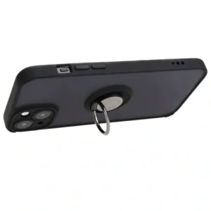Kup Bizon Case Hybrid Ring Apple iPhone 15 Plus rauchig mit einem schwarzen Rahmen - BIZ3724 - {ean13} - Sklep Home Screen