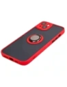 Kup Bizon Case Hybrid Ring Apple iPhone 15 Plus füstös piros kerettel - BIZ3728 - {ean13} - Sklep Home Screen