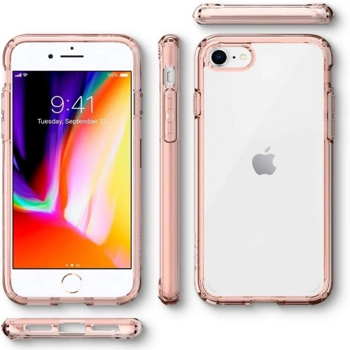 Kup Etui Spigen Ultra Hybrid Apple iPhone SE 2022/SE 2020/8/7 Růžová krystalová - SPN1061RS - {ean13} - Sklep Home Screen