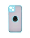 Kup Bizon Case Hybrid Ring Apple iPhone 15 Plus füstös színű, világoskék kerettel - BIZ3729 - {ean13} - Sklep Home Screen