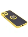 Kup Bizon Case Hybrid Gyűrű Apple iPhone 15 Plus füstös sárga kerettel - BIZ3730 - {ean13} - Sklep Home Screen