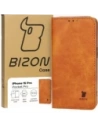 Etui z klapką Bizon Case Pocket Pro do Apple iPhone 15 Pro brązowe